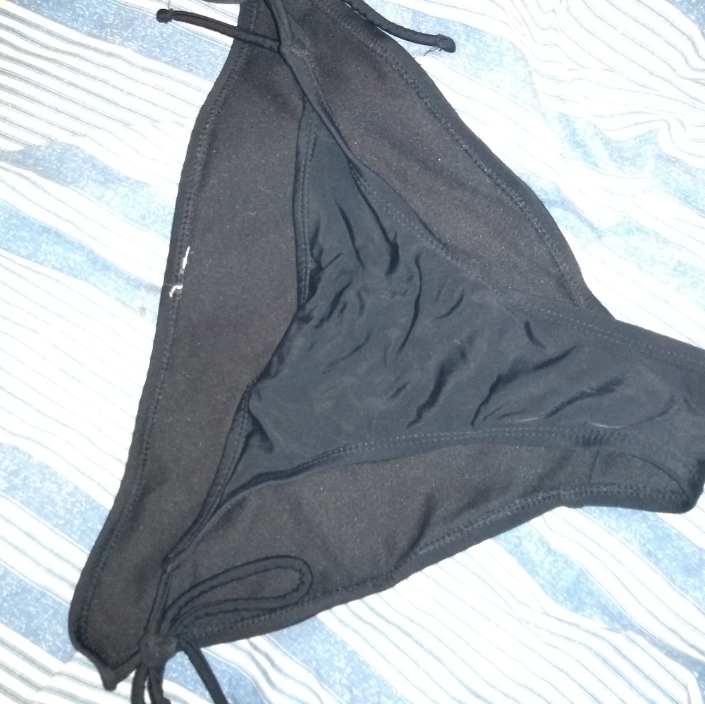 OP Swimwear separates - black string bikini bottom